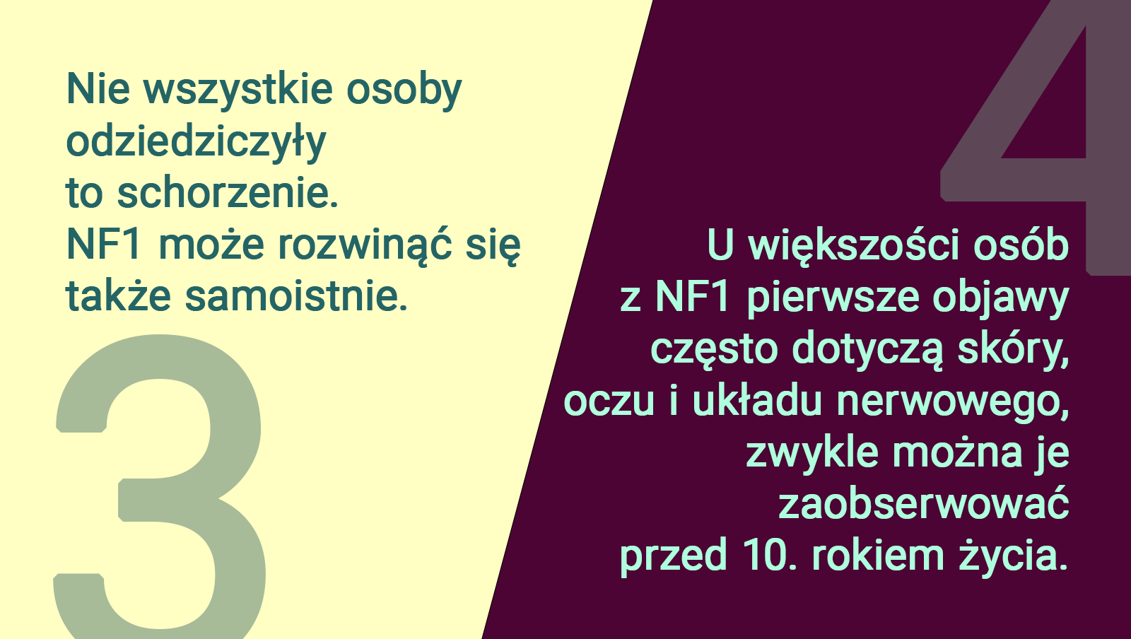 Objawy neurofibromatozy
