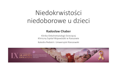 Niedokrwistości niedoborowe