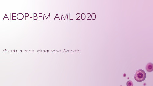 AIEOP-BFM AML 2020