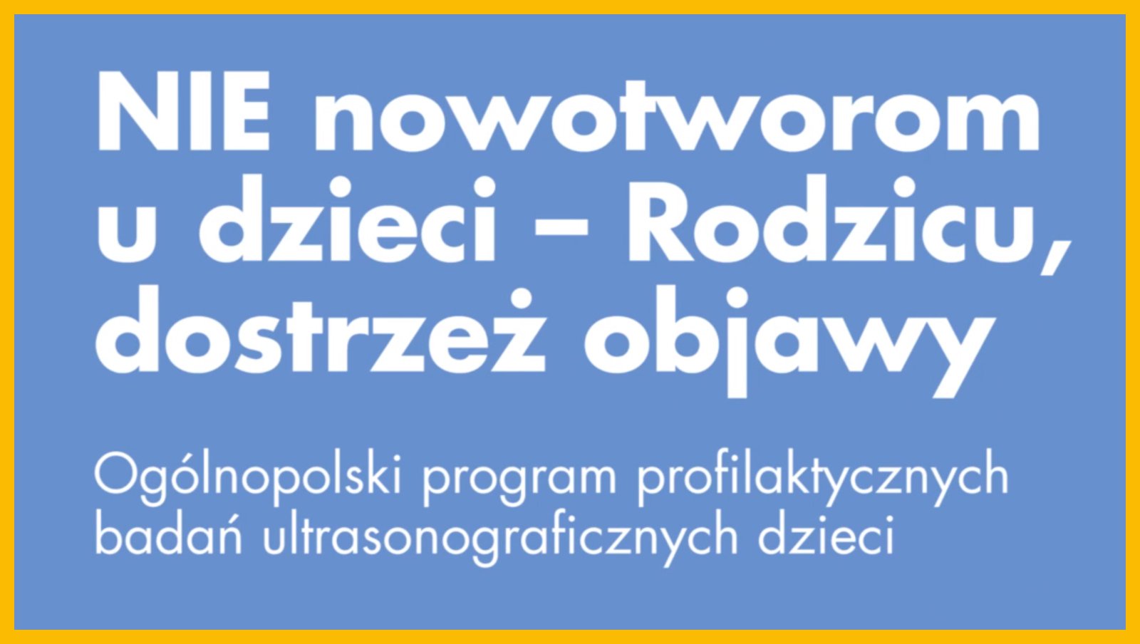 Program bezpłatnych badań USG dzieci - Fundacja Ronalda McDonalda i ALAB laboratoria