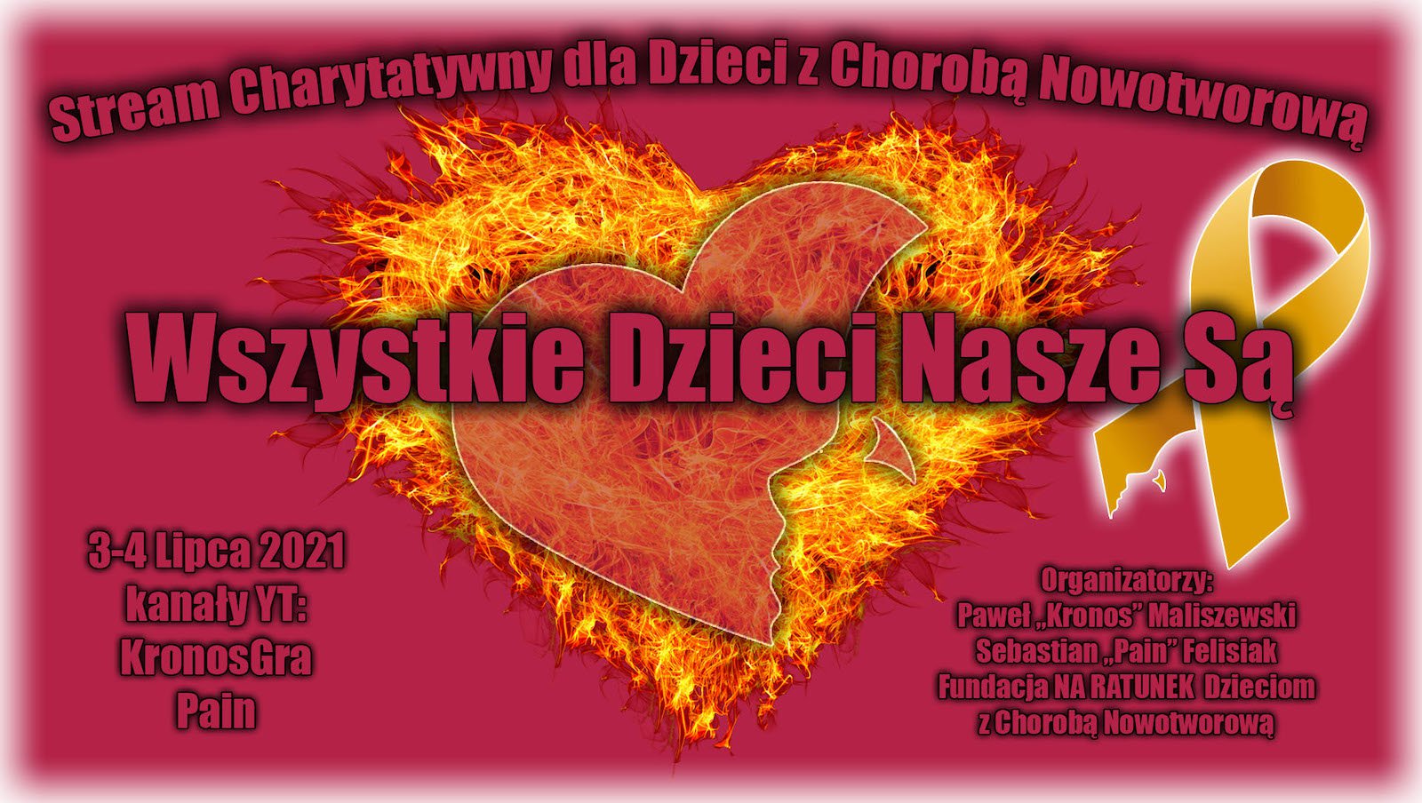 Dwa dni grania na żywo na rzecz dzieci z onkologii. Youtuberzy zapraszają na charytatywny stream