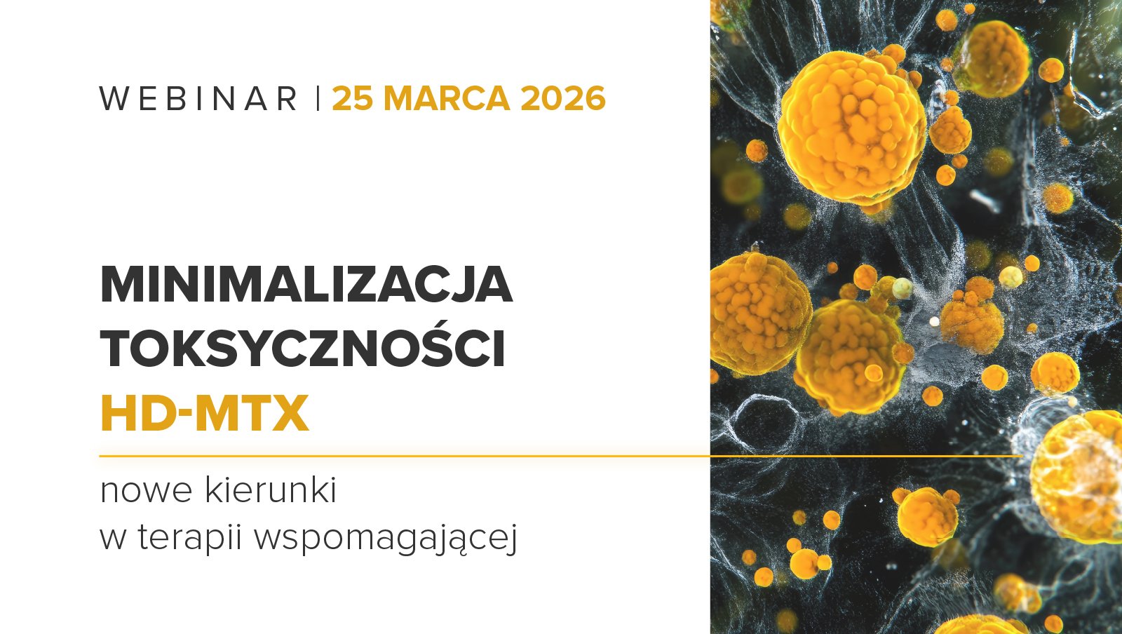 Minimalizacja toksyczności HD-MTX – nowe kierunki w terapii wspomagającej | Zaproszenie