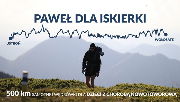 500 km wędrówki dla Fundacji Iskierka