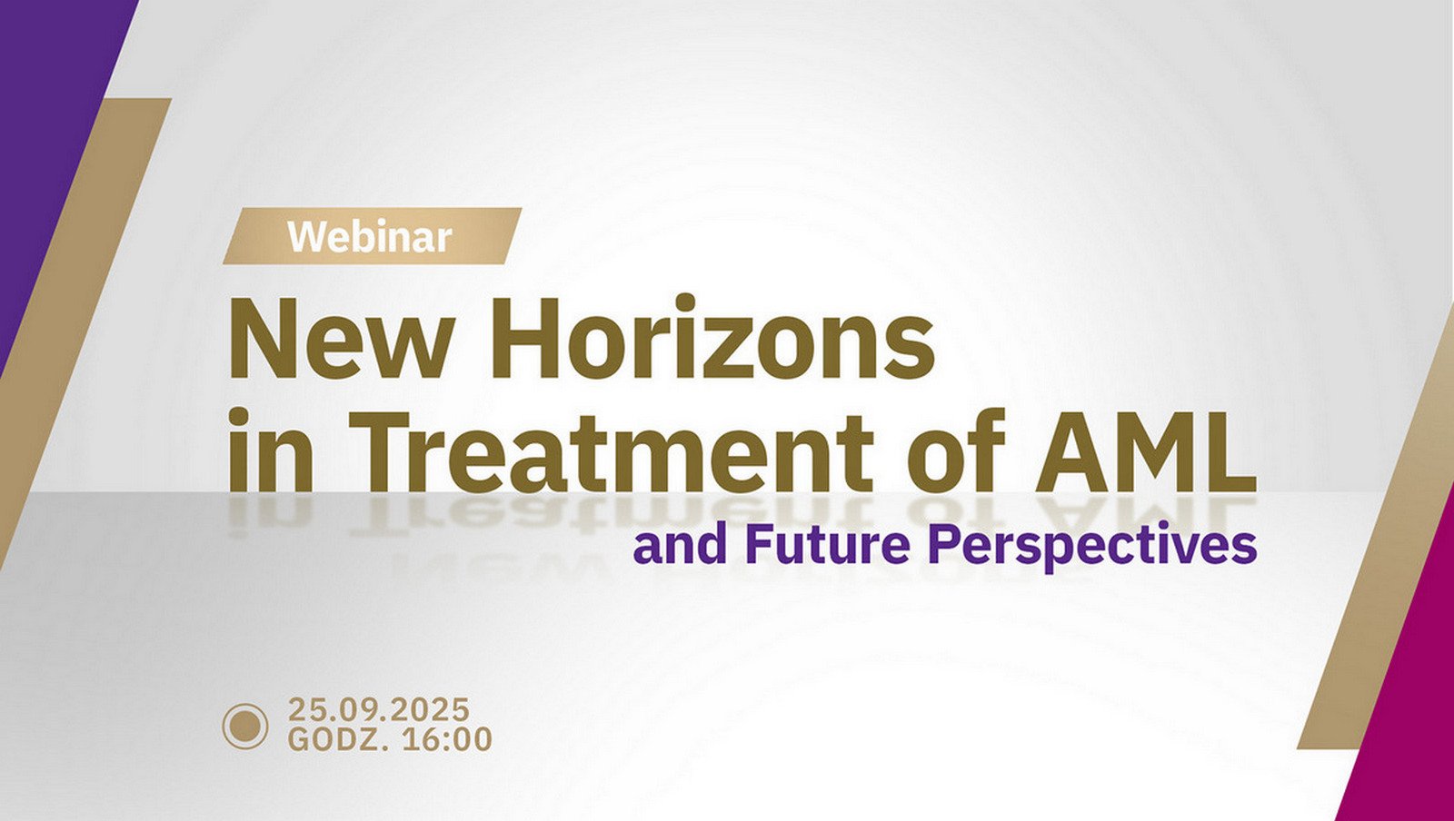 New Horizons in Treatment of AML and Future Perspectives | Zaproszenie