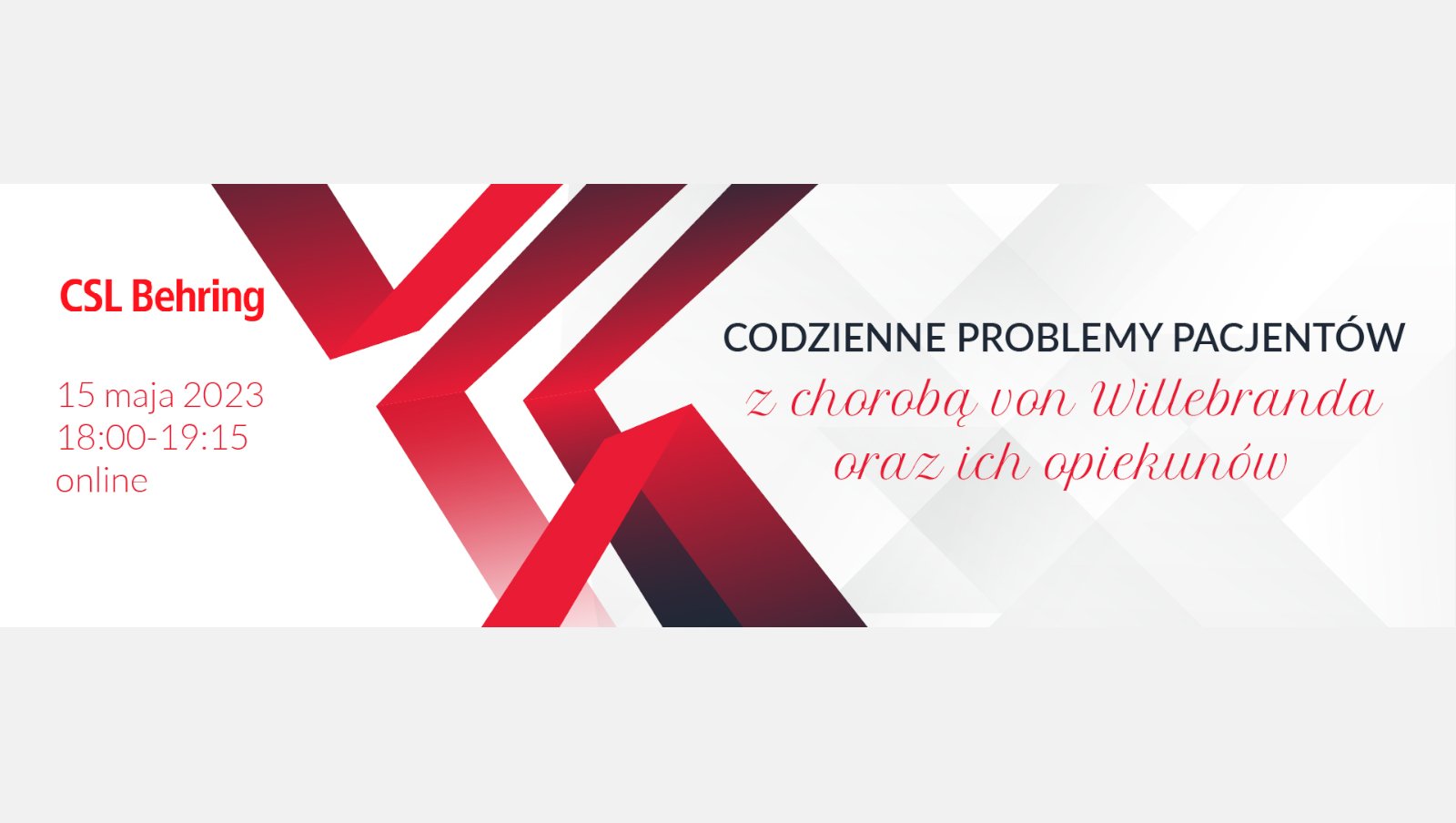 Webinar „Codziennie problemy pacjentów z chorobą von Willebranda oraz ich opiekunów”
