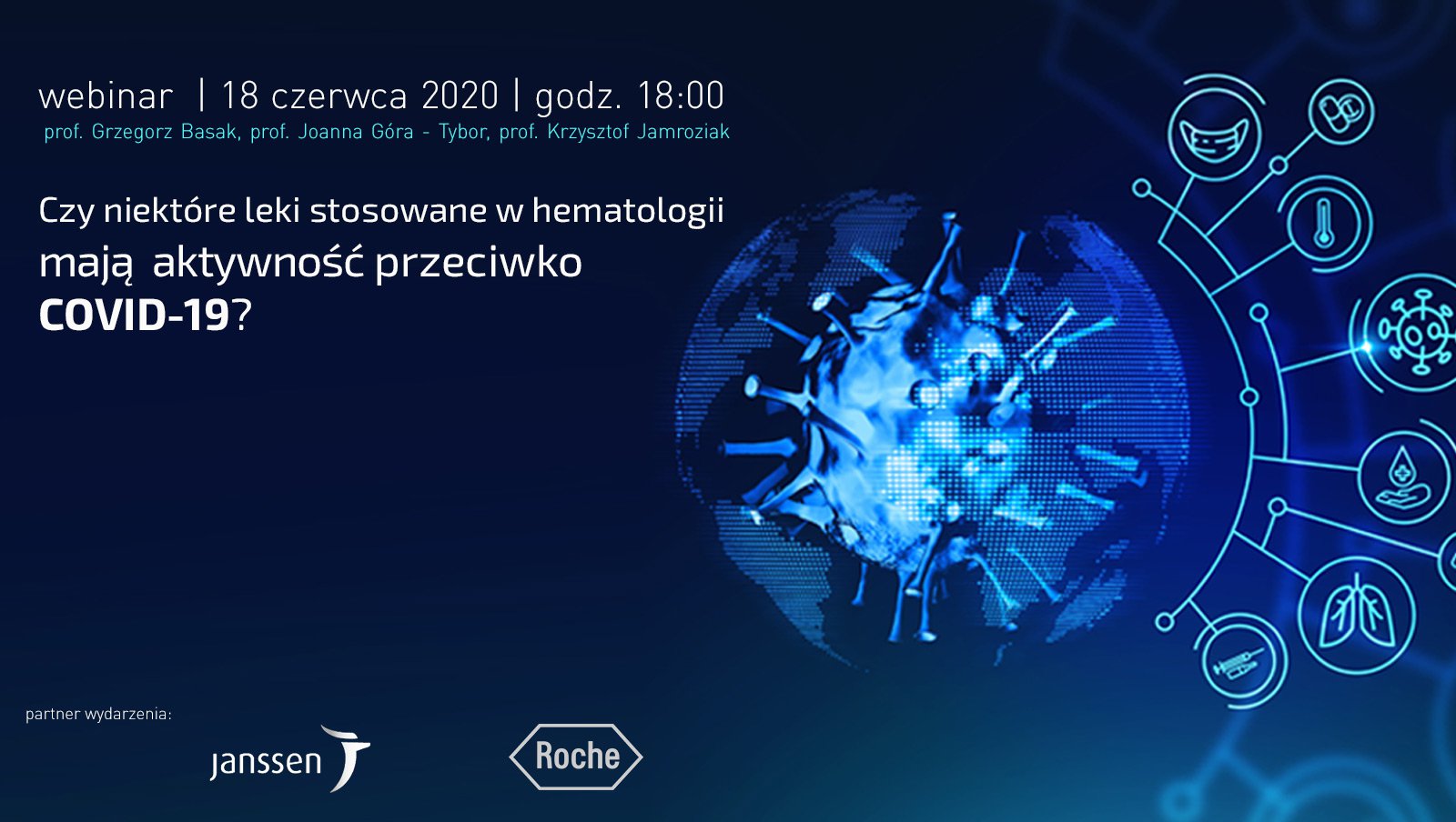 Czy niektóre leki stosowane w hematologii mają aktywność przeciwko COVID-19?