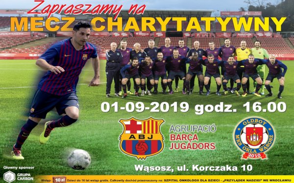 FC Barcelona zagra dla podopiecznych Fundacji Na Ratunek Dzieciom z Chorobą Nowotworową