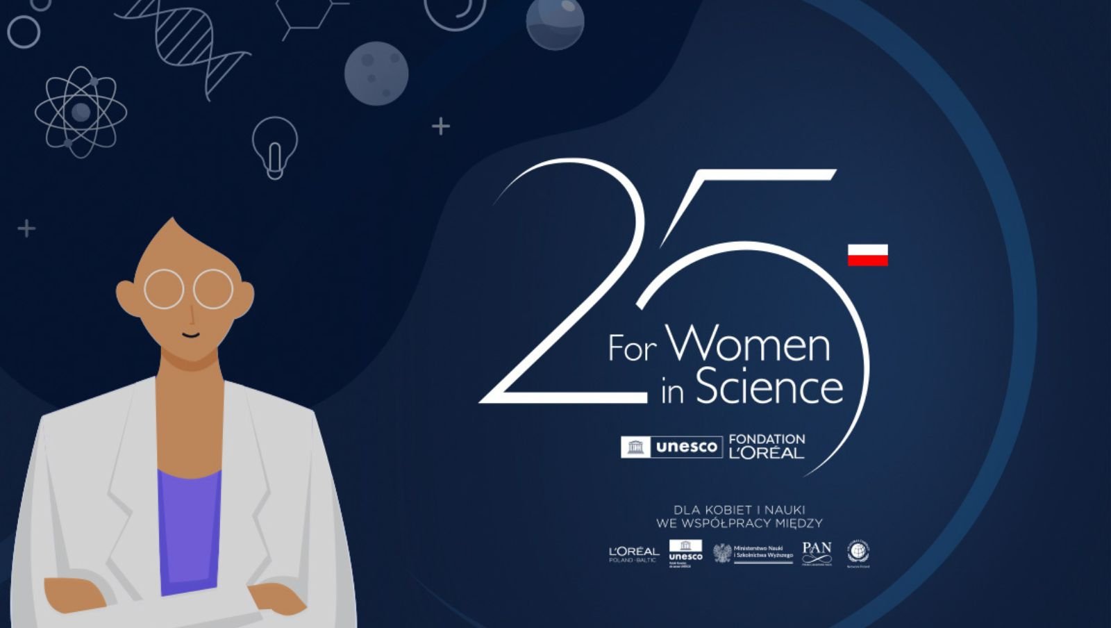 Jeszcze więcej stypendiów dla zdolnych badaczek – trwa nabór do 25. edycji programu L’Oréal-UNESCO Dla Kobiet i Nauki