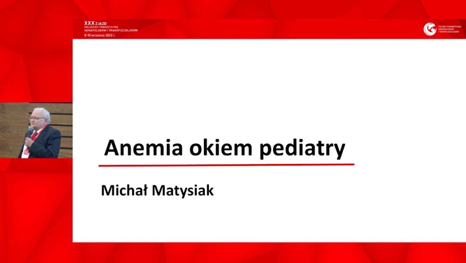 Anemia okiem pediatry | Prof. Michał Matysiak