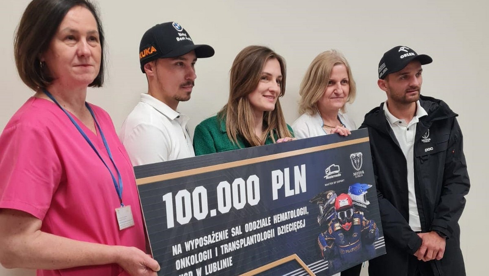 Wsparcie dla Uniwersyteckiego Szpitala Dziecięcego w Lublinie od zawodników Platinum Motoru Lublin