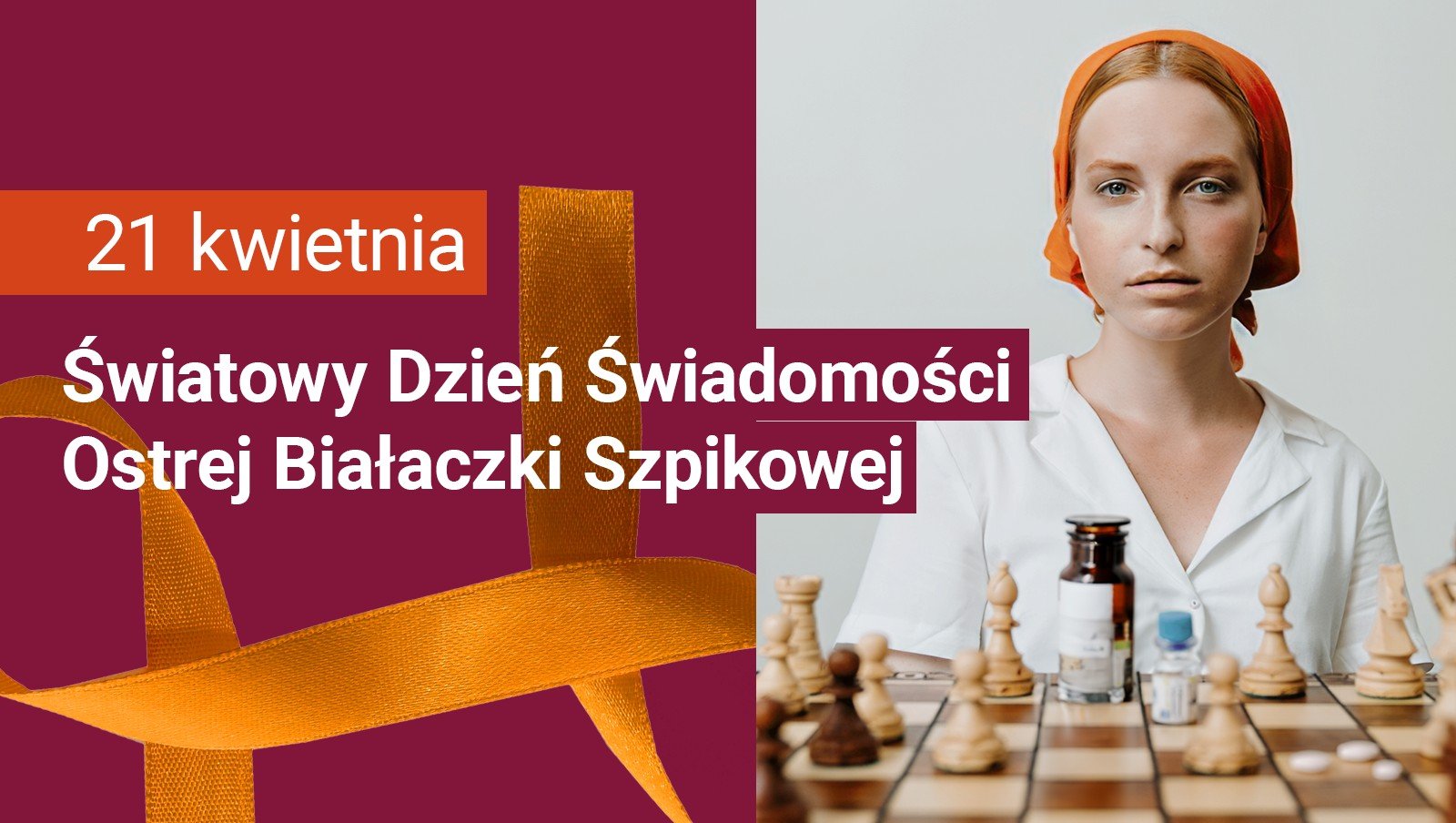 21 kwietnia - Światowy Dzień Świadomości Ostrej Białaczki Szpikowej