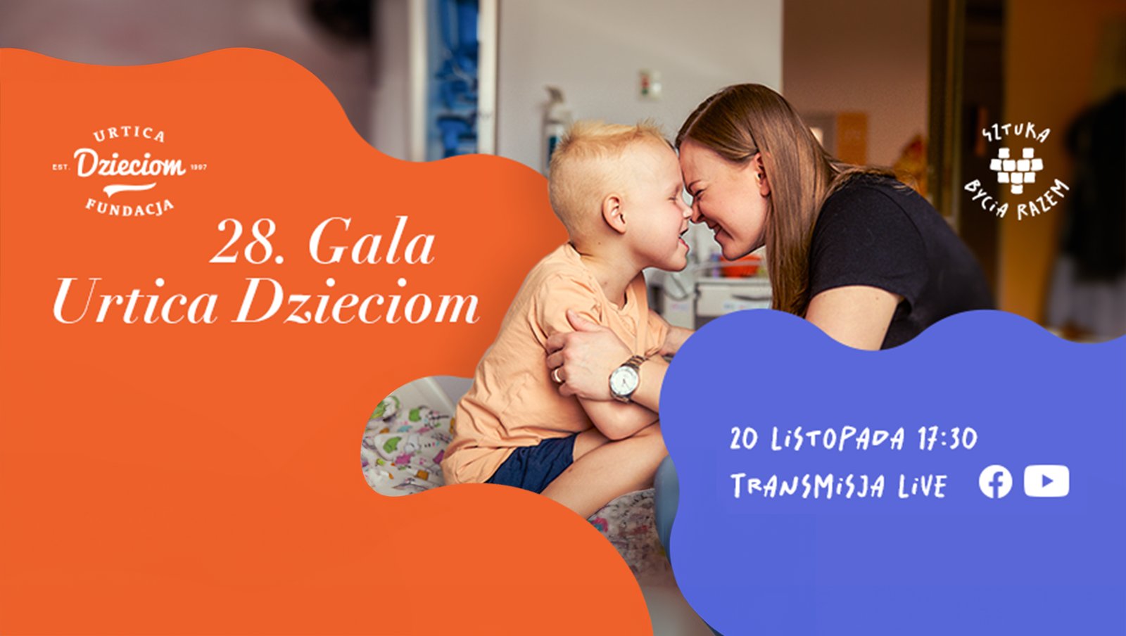 28. Gala Urtica Dzieciom – aukcja obrazów Artystów z oddziałów onkologii i hematologii dziecięcej