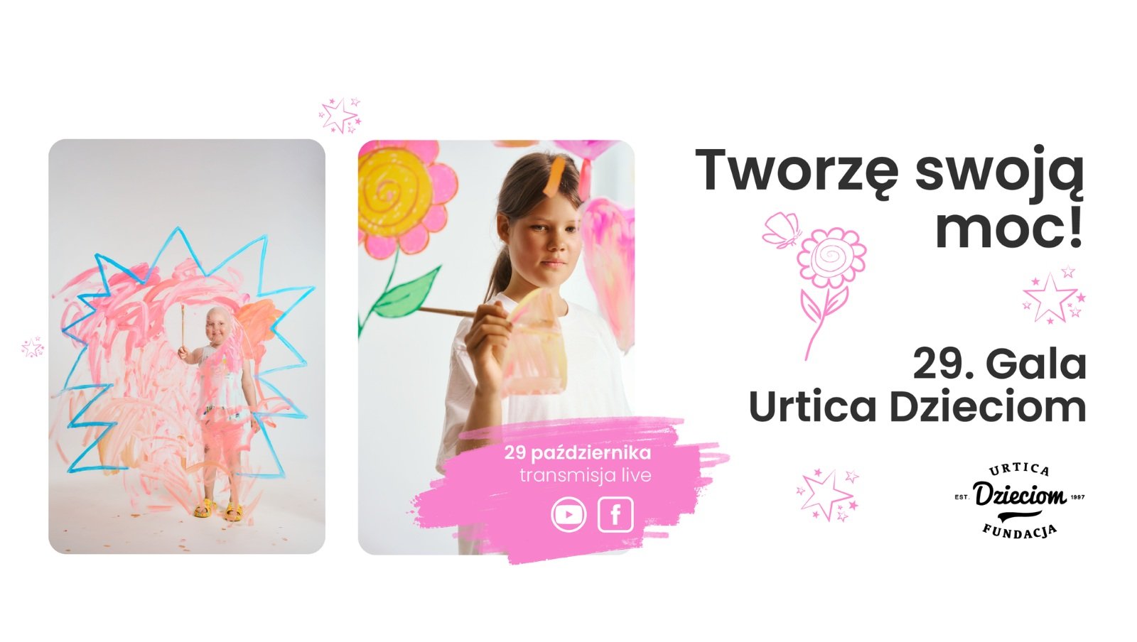 Tworzę swoją moc! Zapraszamy na 29. Galę Urtica Dzieciom