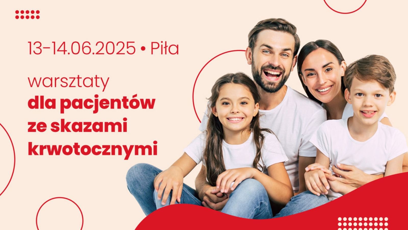 Spotkanie, które może odmienić Twoje życie z hemofilią – wyjątkowe warsztaty już dziś w Pile!