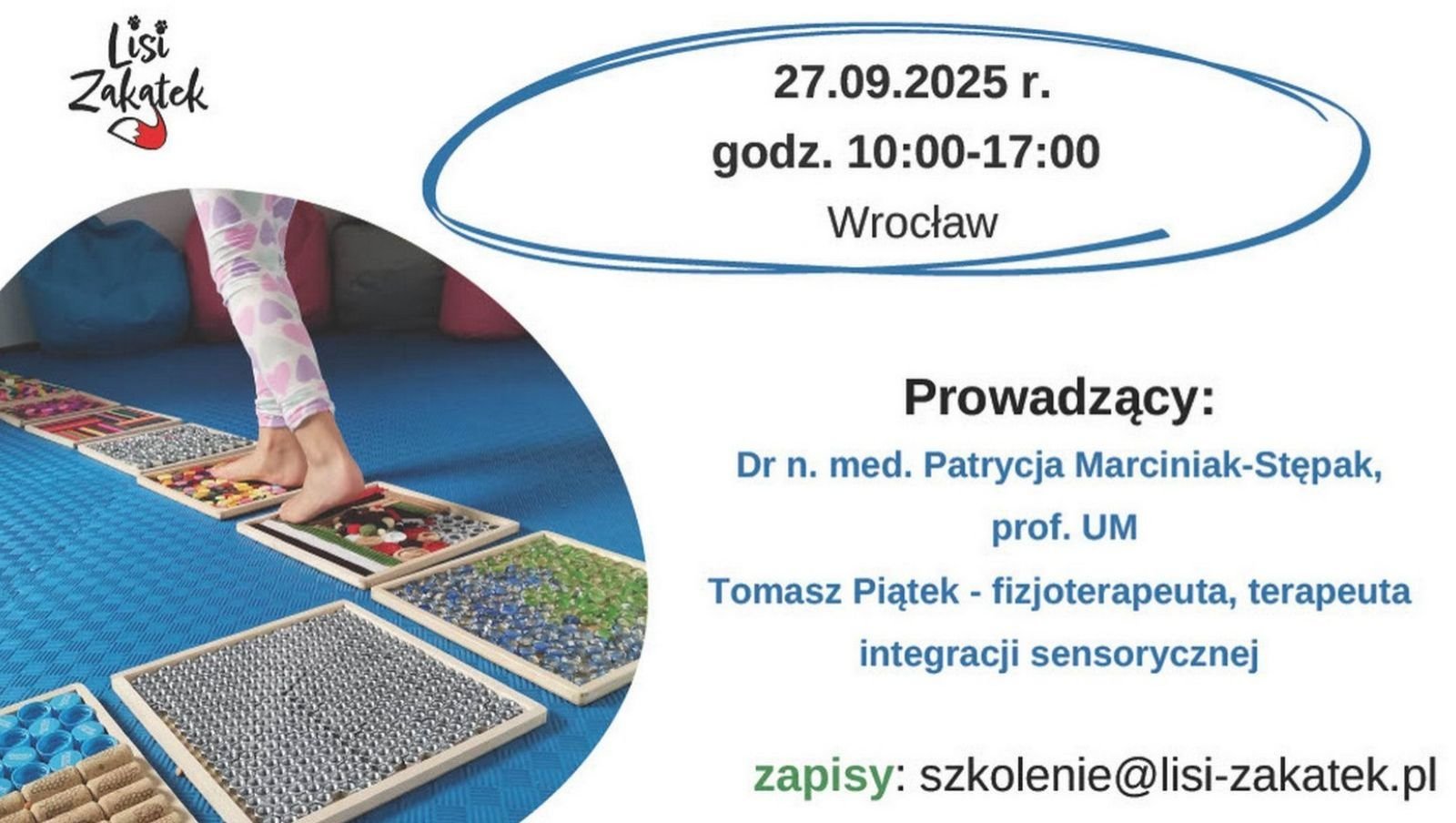 Rozwój i zabawa - zapraszamy na warsztaty integracji sensorycznej