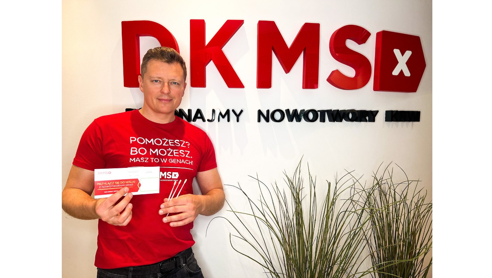 Nowotwory krwi to choroby demokratyczne. Rafał Brzozowski zachęca do zostania potencjalnym dawcą szpiku!