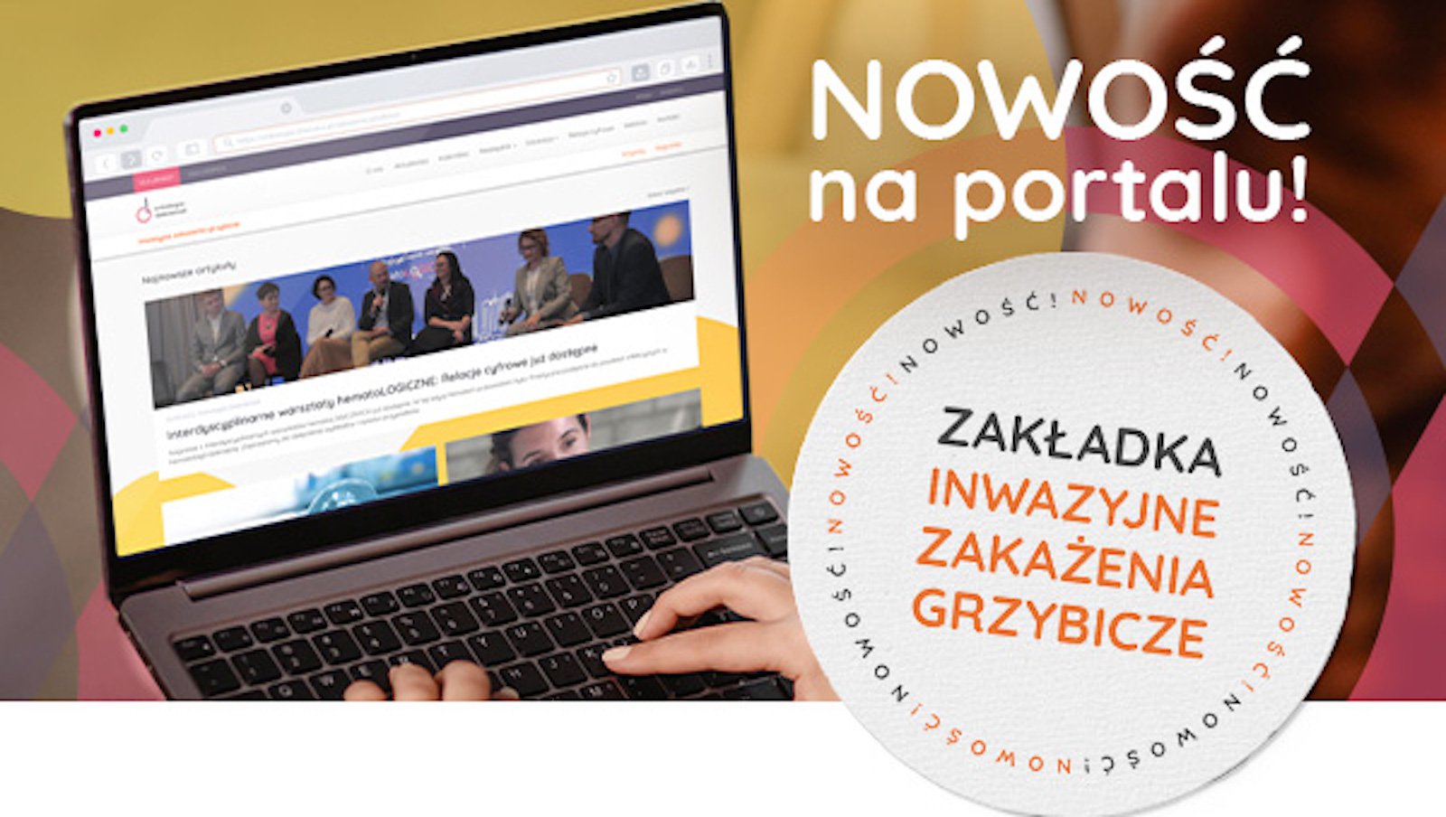 Nowa zakładka na portalu: Inwazyjne zakażenia grzybicze