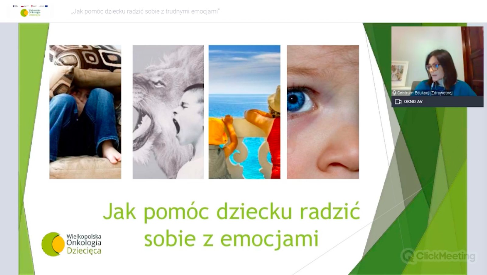 Jak pomóc dziecku w radzeniu sobie z emocjami? Spotkanie edukacyjne